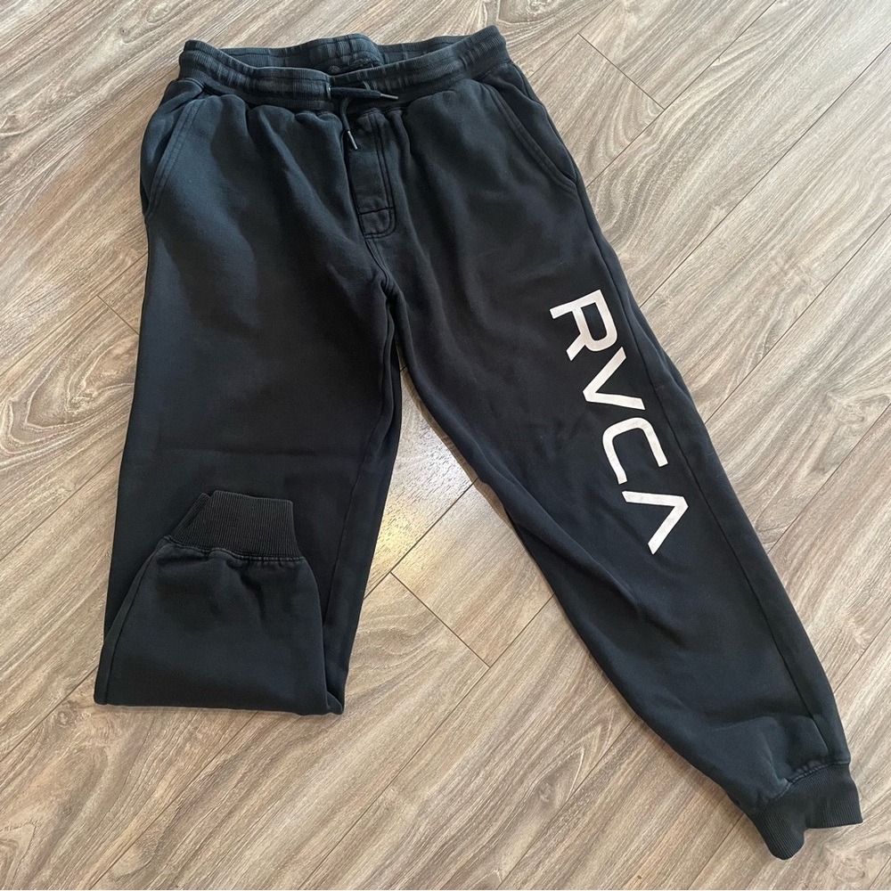 RVCA Boys' Black Sweatpants